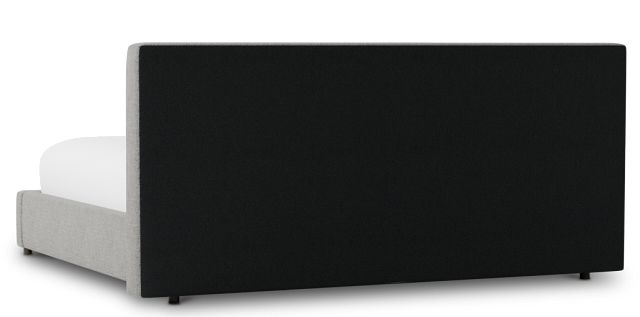 Grayton Linen 44" Upholstered Platform Bed