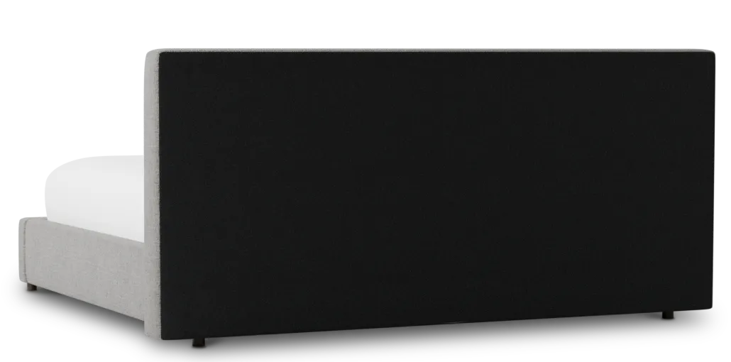 Grayton Linen 44" Upholstered Platform Bed