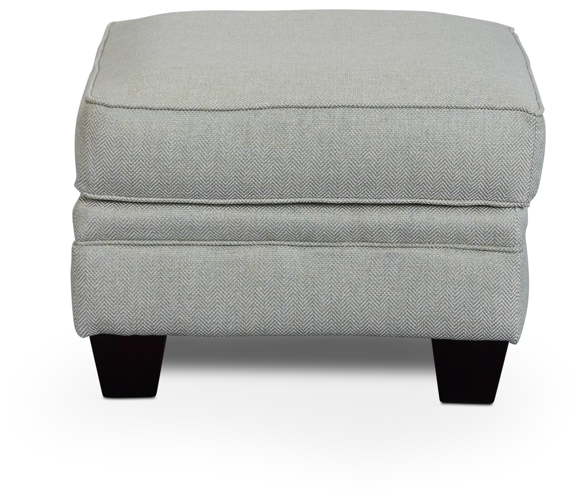Avery Light Green Fabric Ottoman Avery Light Green Fabric Ottoman