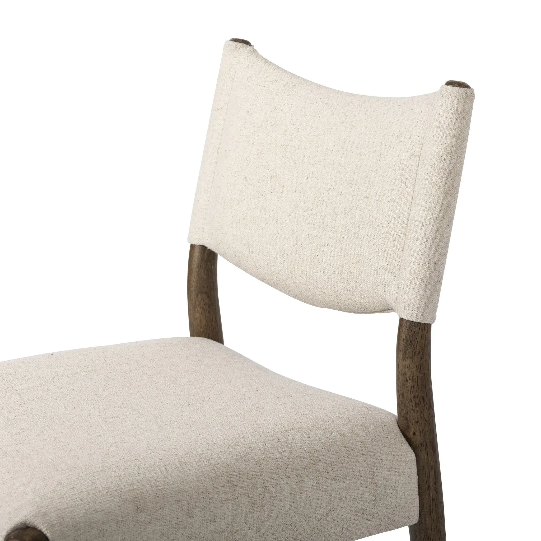 Four Hands Jayla Light Beige Fabric Upholstered Side Chair
