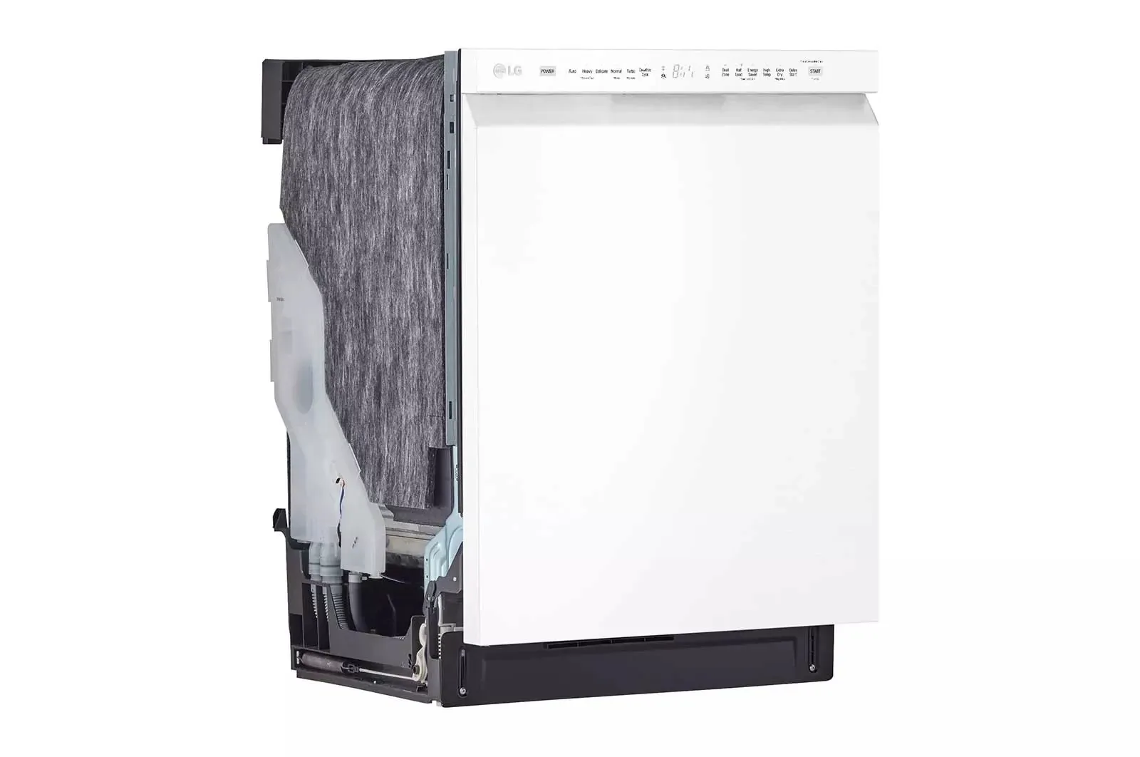 Lg 4542 Series White Built In Dishwasher