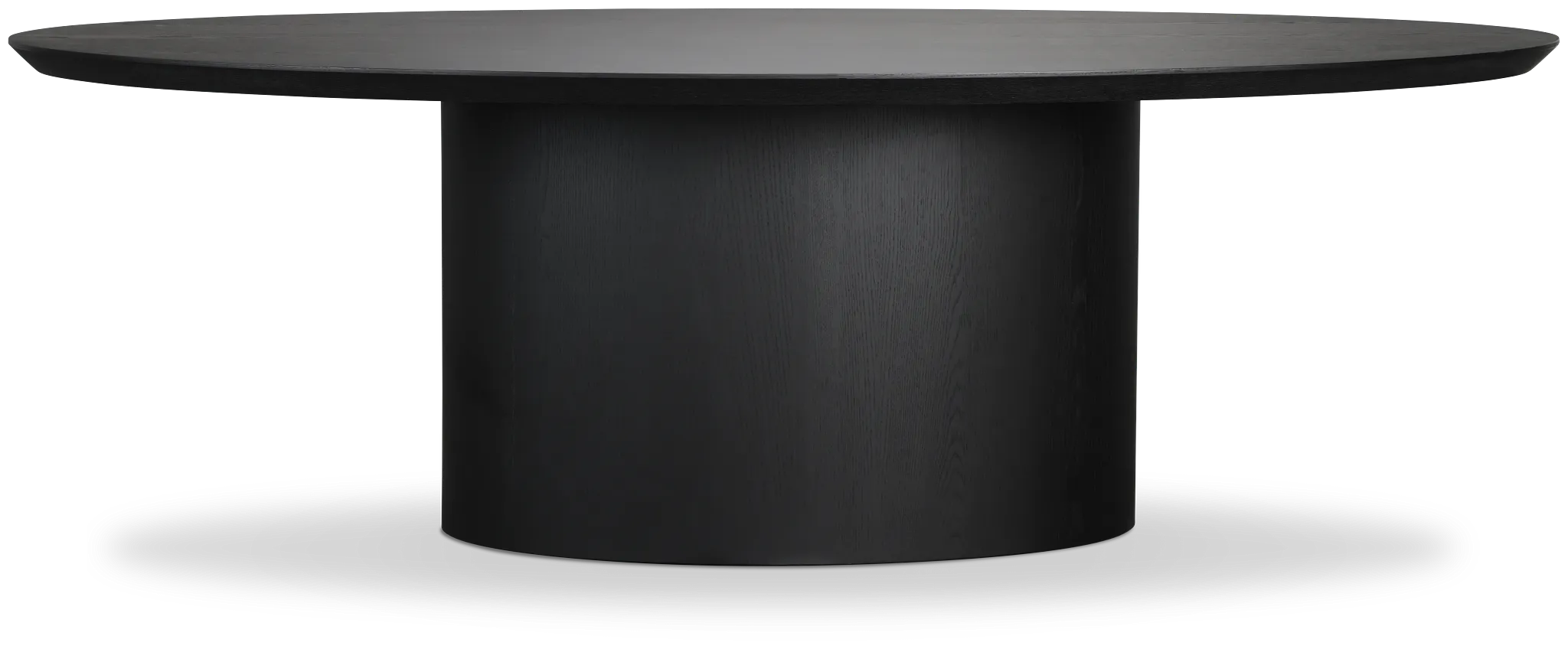 Nomad Black 94" Oval Table