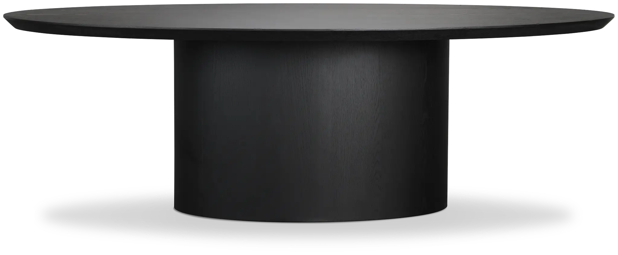 Nomad Black 94" Oval Table Nomad Black 94" Oval Table
