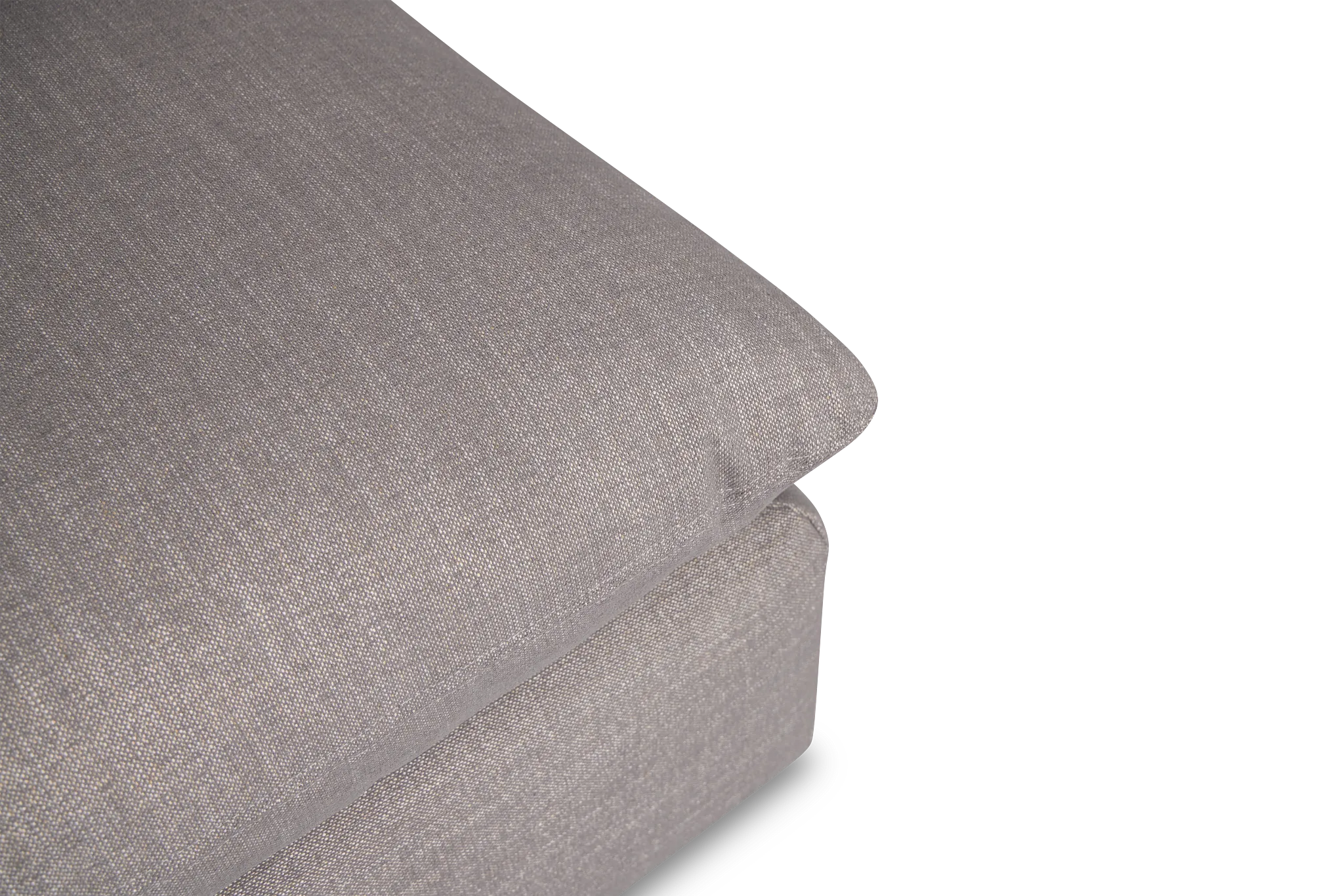 Serena Gray Fabric Corner Chair