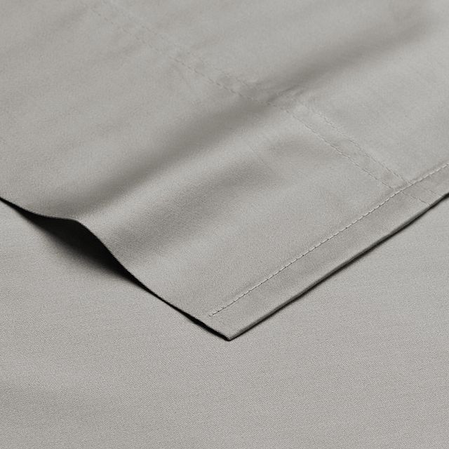 Rest & Renew Egyptian Cotton Gray 400 Thread Sheet Set