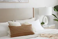 Zekke Brown Lumbar Accent Pillow