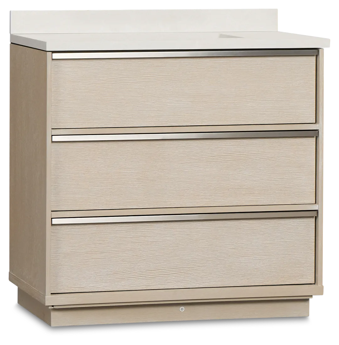 Capraia Light Tone 36" Single Bathroom Vanity