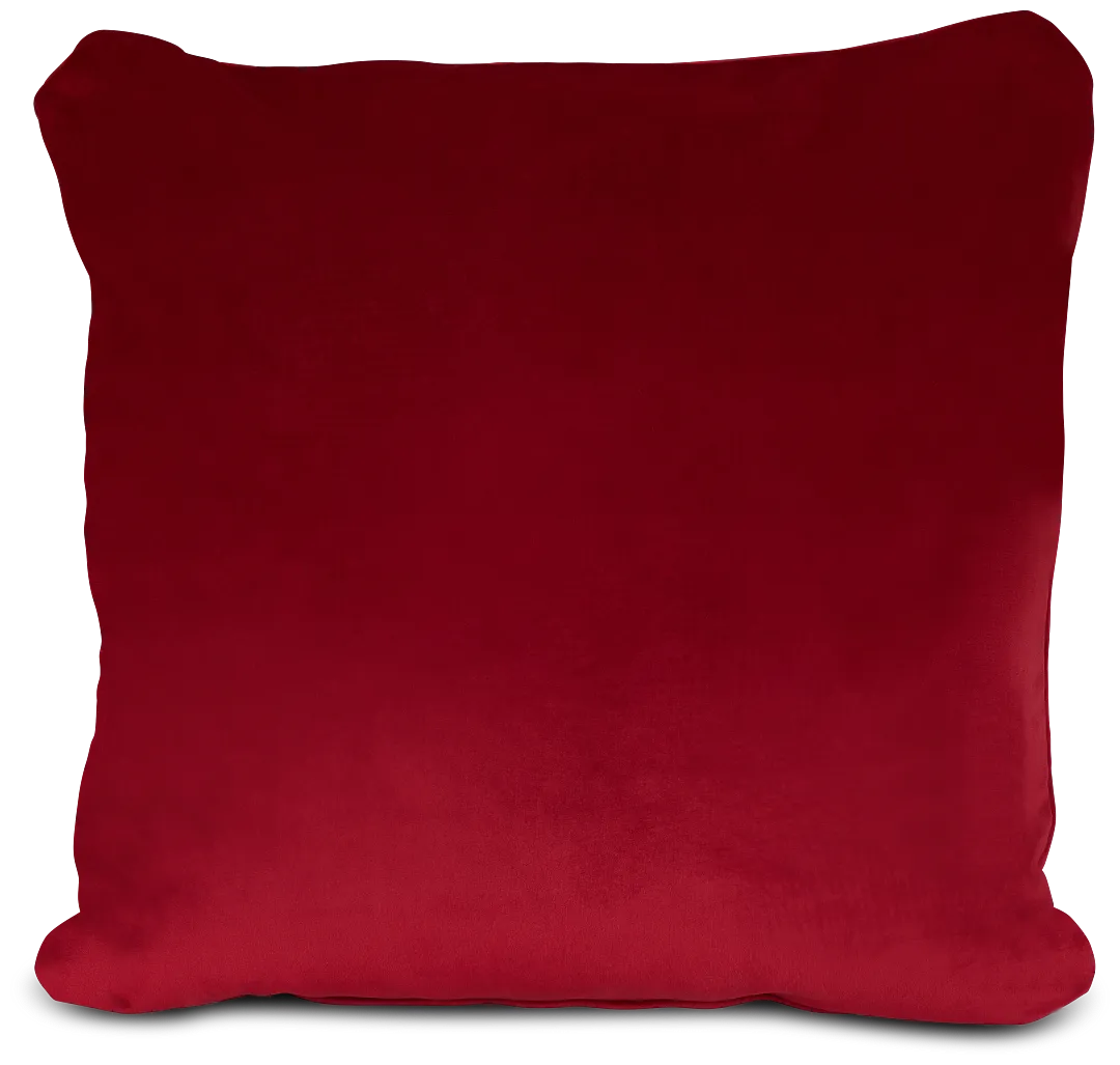 Reign Red 22" Accent Pillow