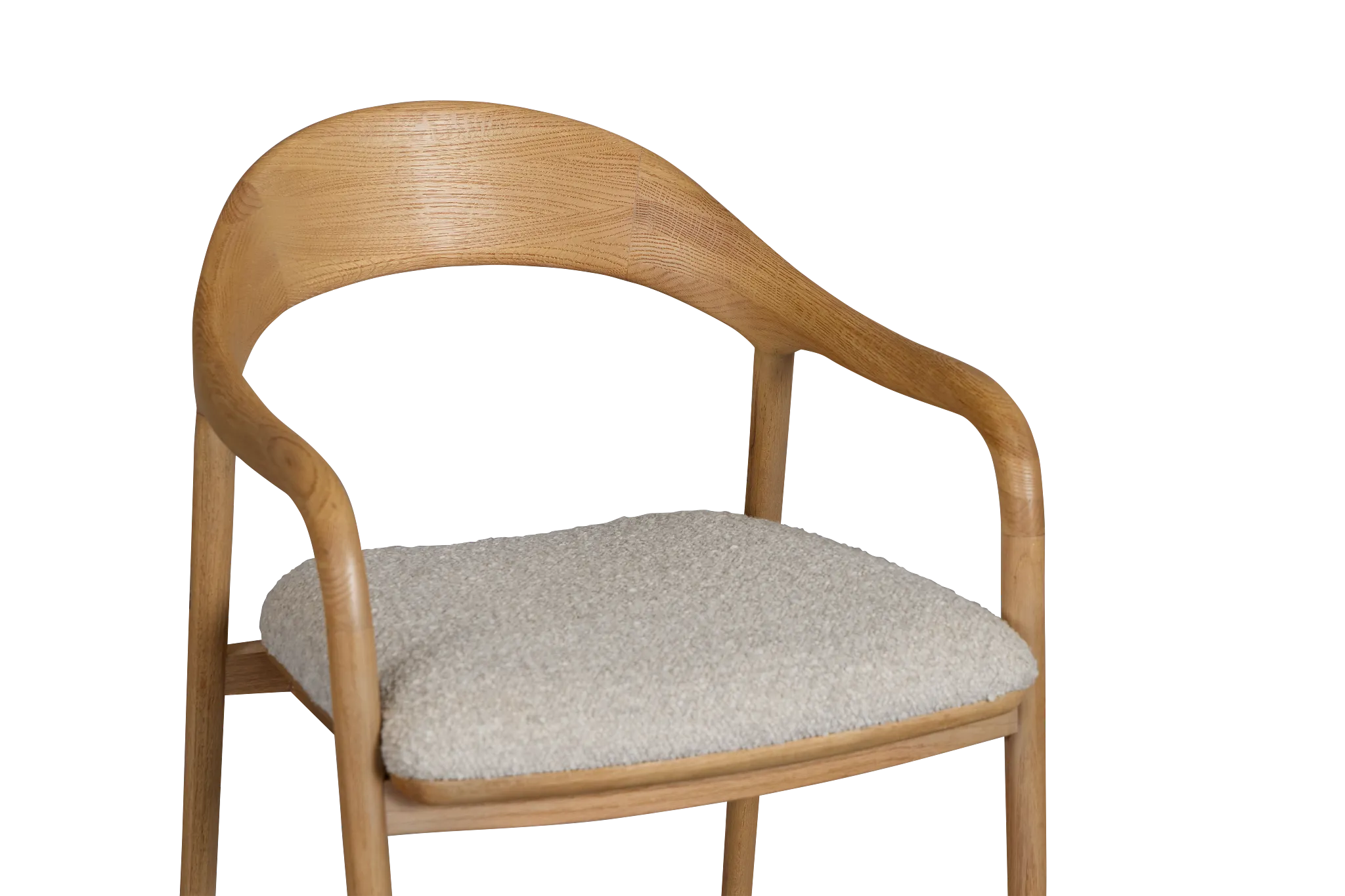 Gables Light Tone Upholstered Arm Chair