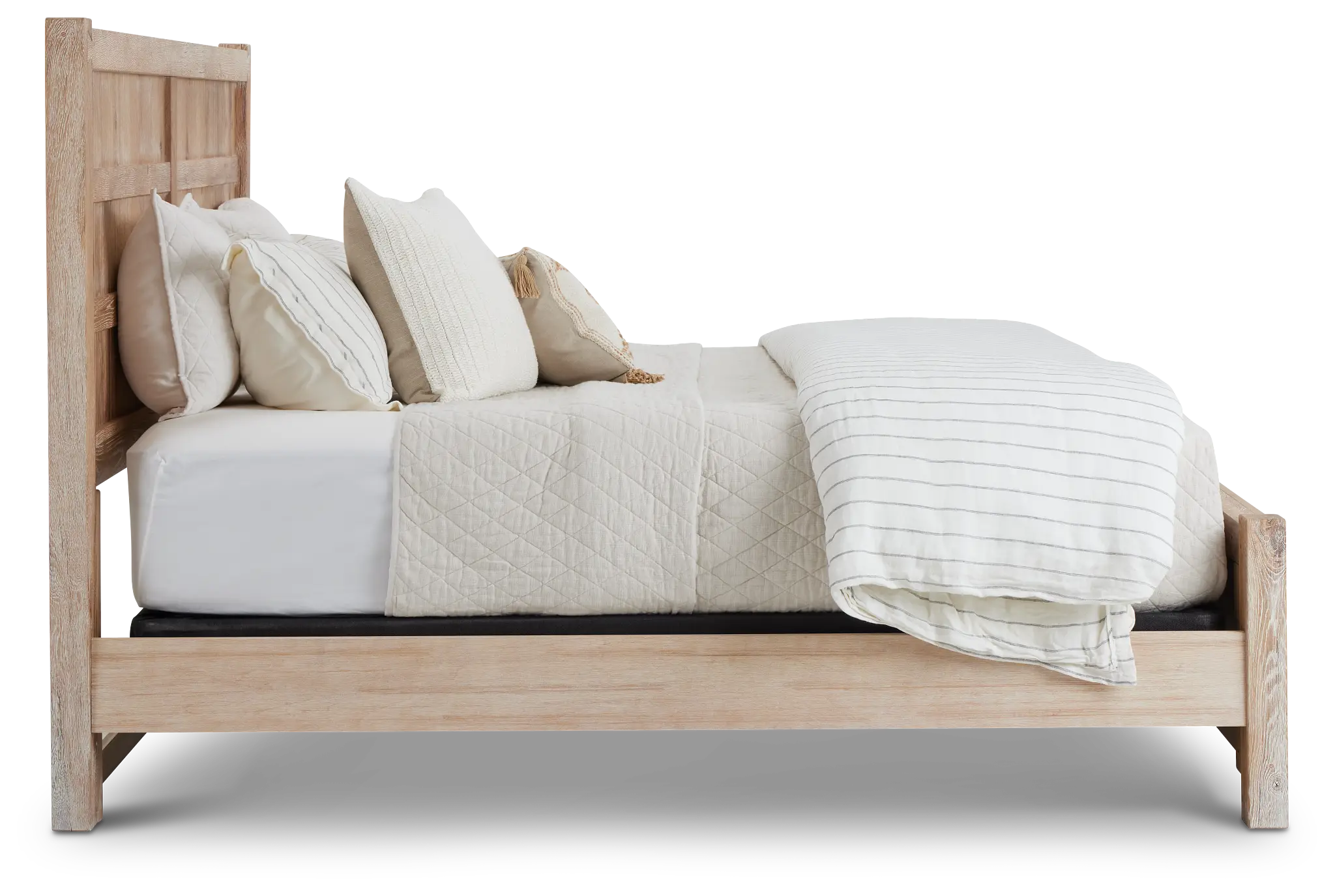 Salt Lake Light Tone Panel Bed Salt Lake Light Tone Panel Bed