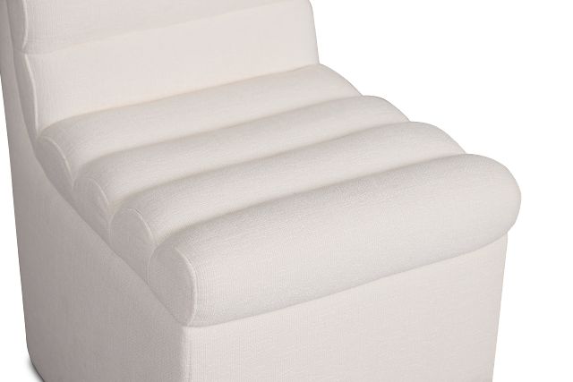 Buckhead White Upholstered Side Chair