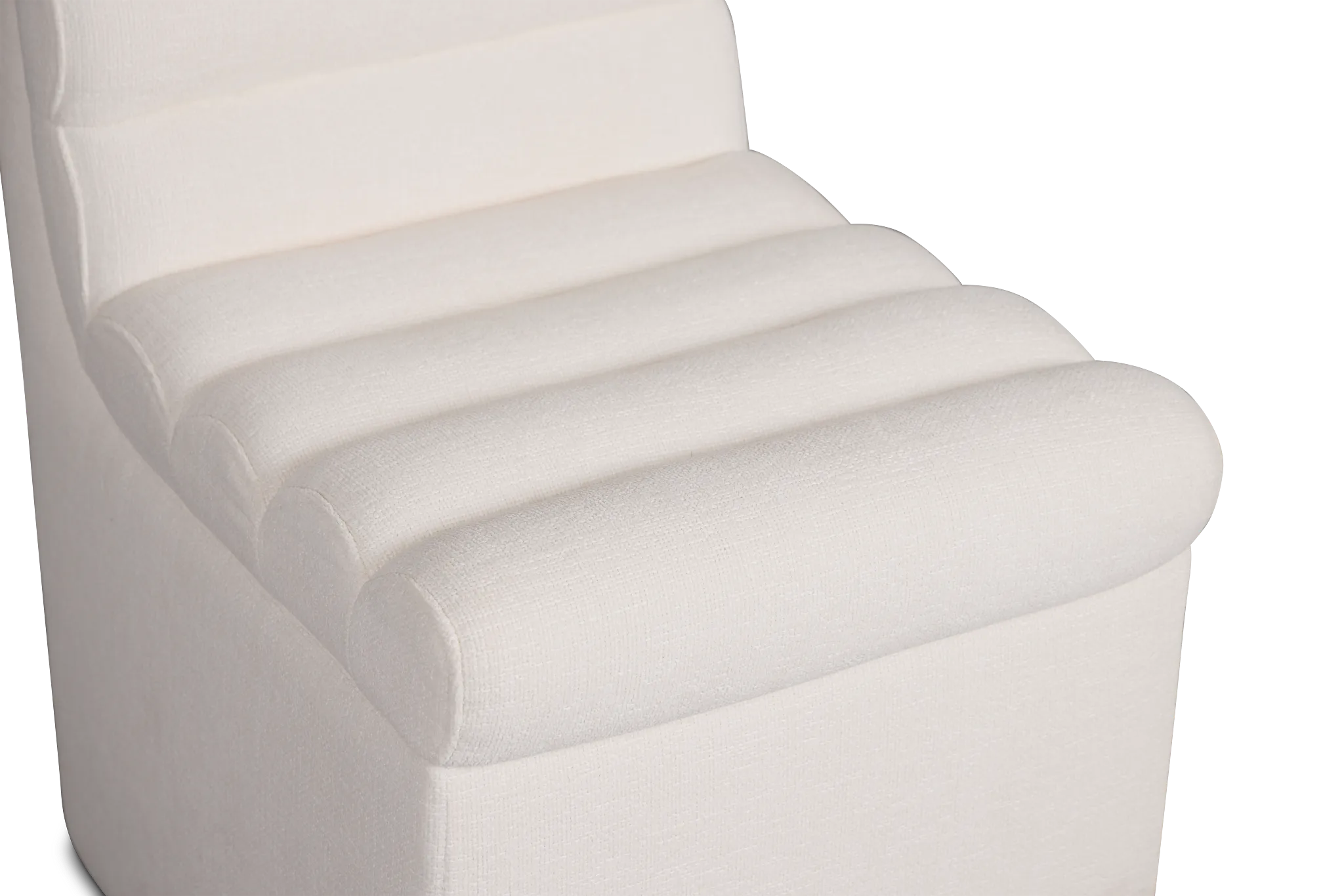 Buckhead White Upholstered Side Chair