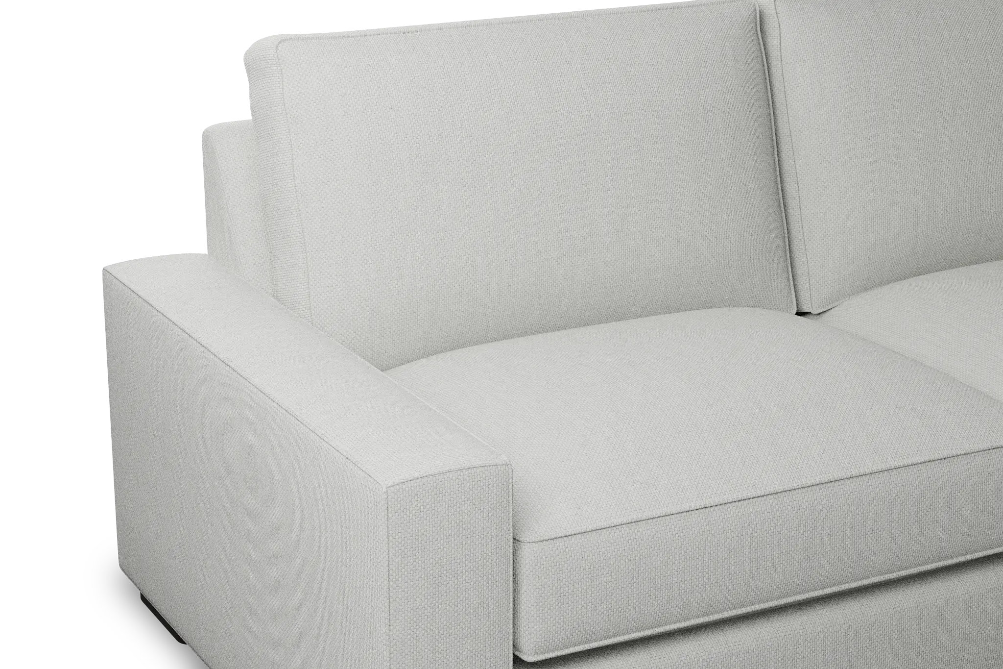 Edgewater Revenue White 84" Sofa W/ 2 Cushions Edgewater Revenue White 84" Sofa W/ 2 Cushions