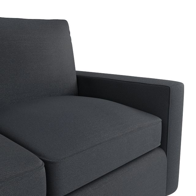 Siesta Peyton Dark Blue Fabric Memory Foam Sleeper