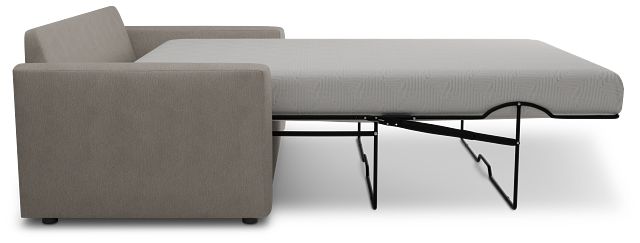 Siesta Revenue Beige Fabric Memory Foam Sleeper