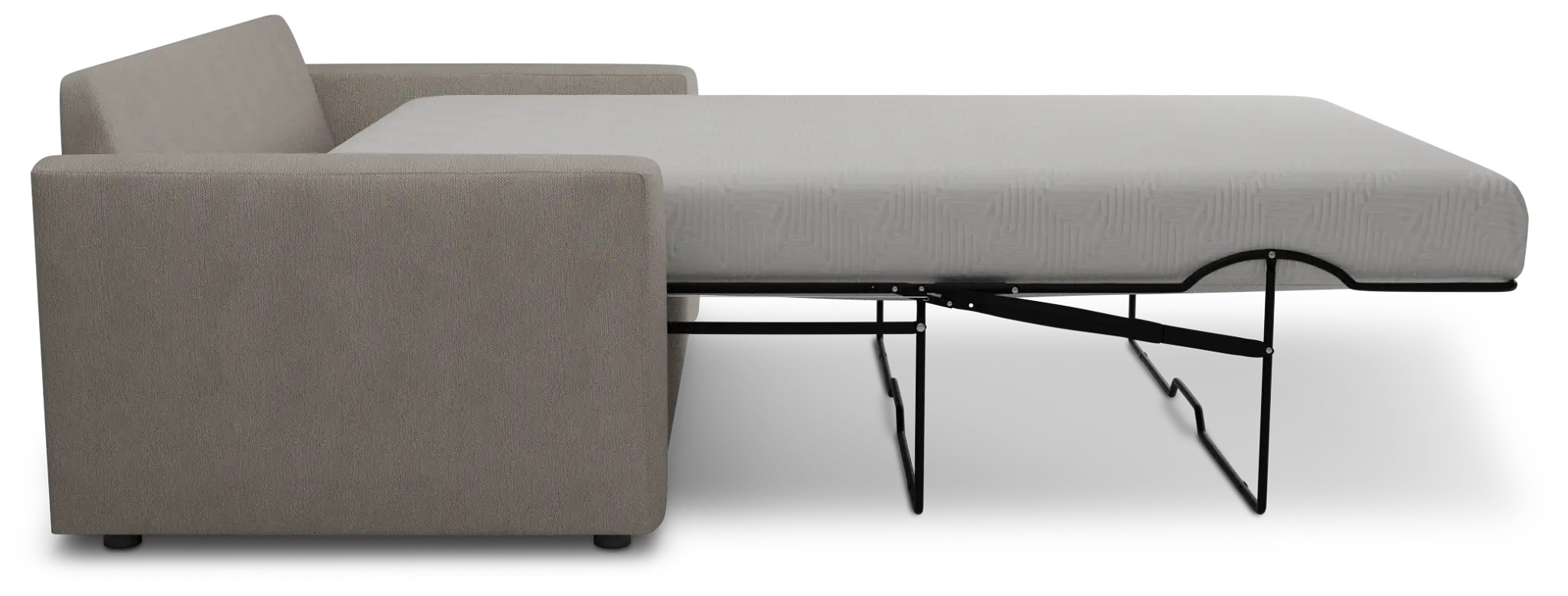 Siesta Revenue Beige Fabric Memory Foam Sleeper Siesta Revenue Beige Fabric Memory Foam Sleeper