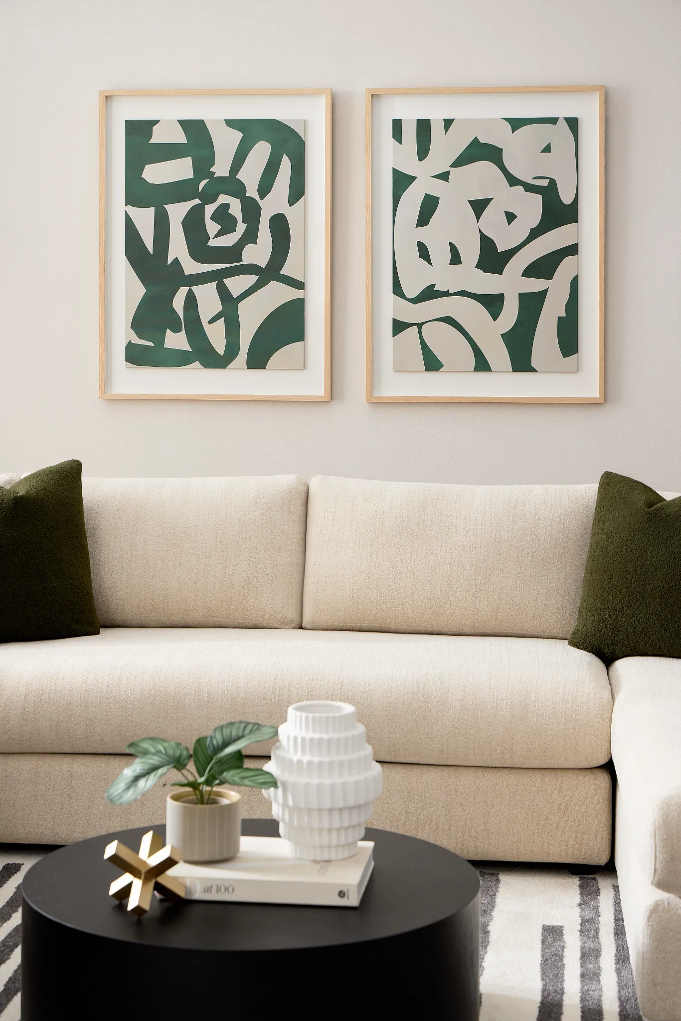 Herasi Green Wall Art