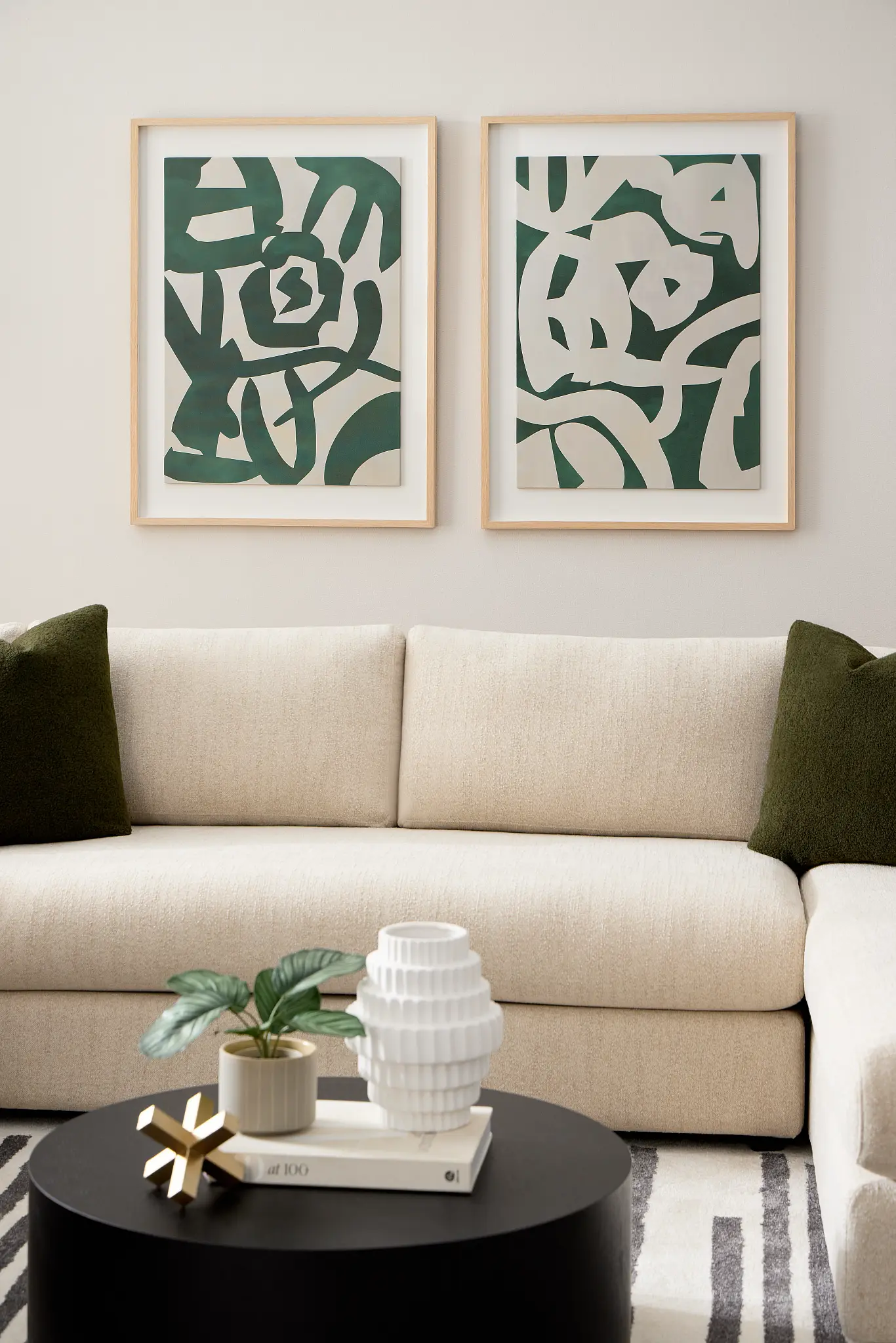 Herasi Green Wall Art Herasi Green Wall Art