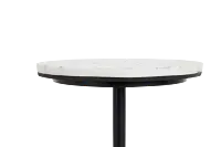 Roberto Black Round End Table
