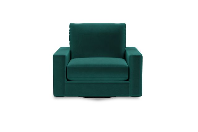 Edgewater Joya Green Swivel Chair (1)