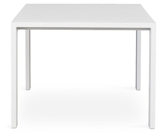 Sunrise White 65" Rectangular Table