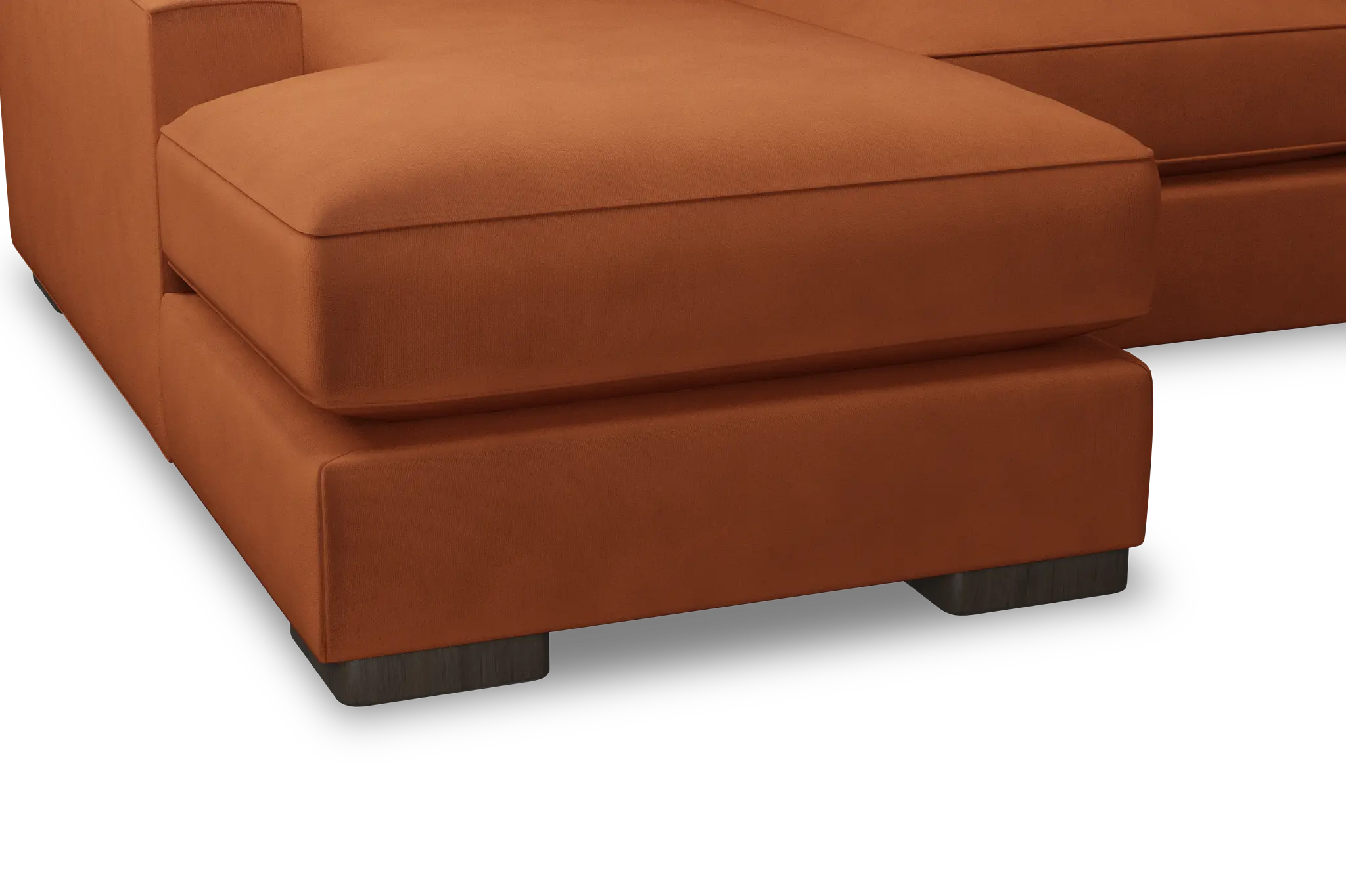 Edgewater Joya Orange Large Left Chaise Sectional Edgewater Joya Orange Large Left Chaise Sectional