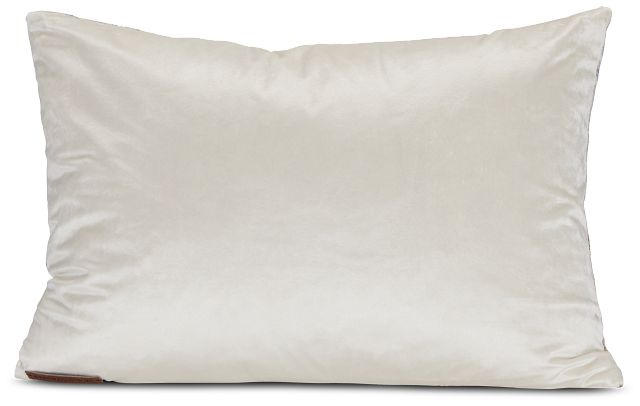 Leiana Gold Velvet Lumbar Accent Pillow