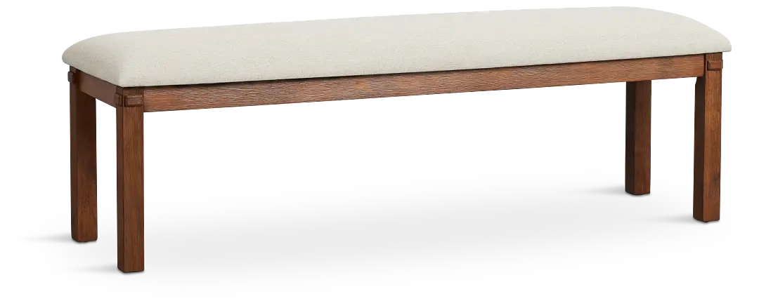 Park City Dark Tone Upholstered Dining Bench Park City Dark Tone Upholstered Dining Bench