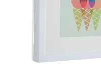 Cones Multicolored Framed Wall Art