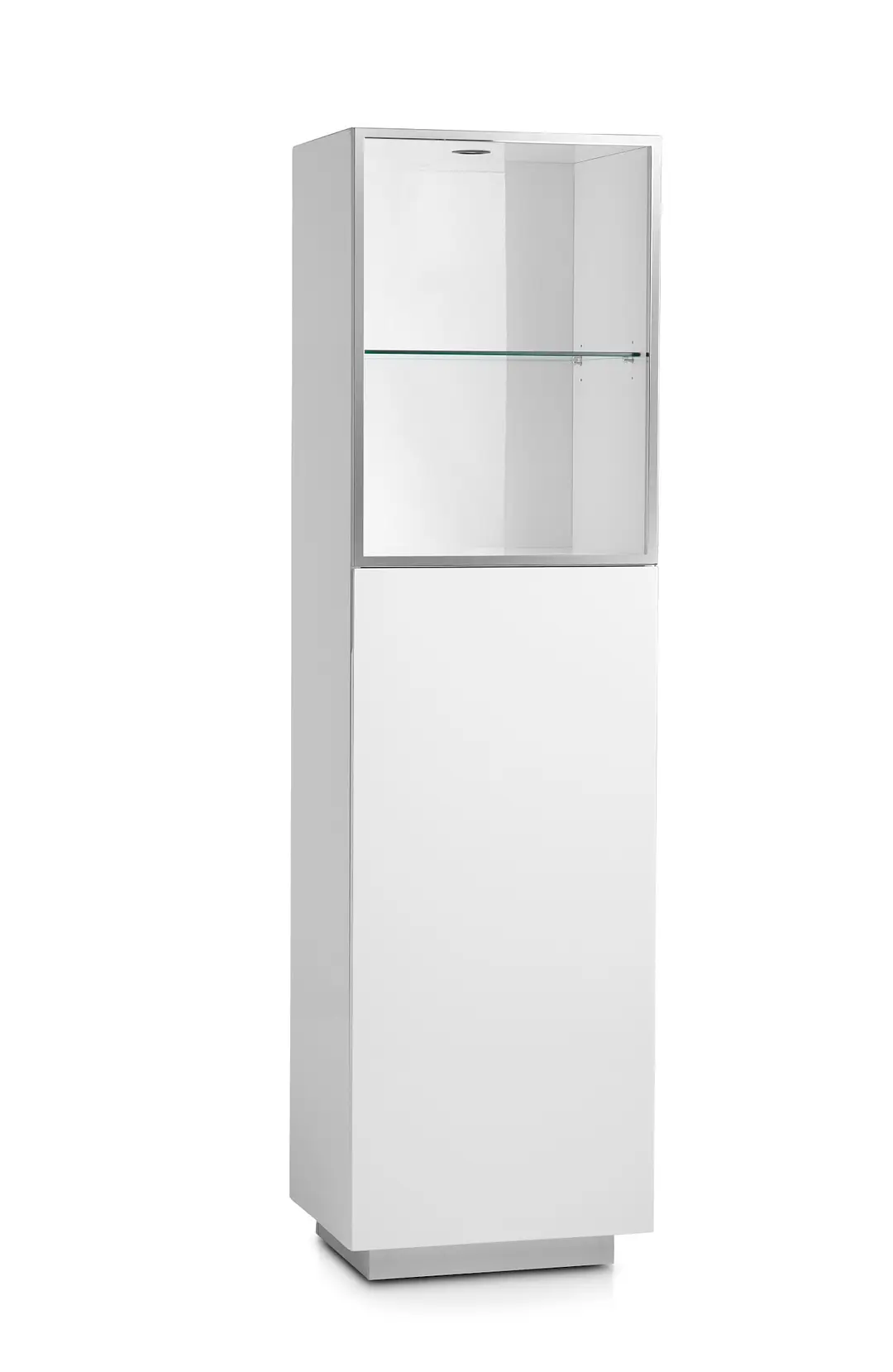 Vancouver White Pier With Glass Shelf Vancouver White Pier With Glass Shelf