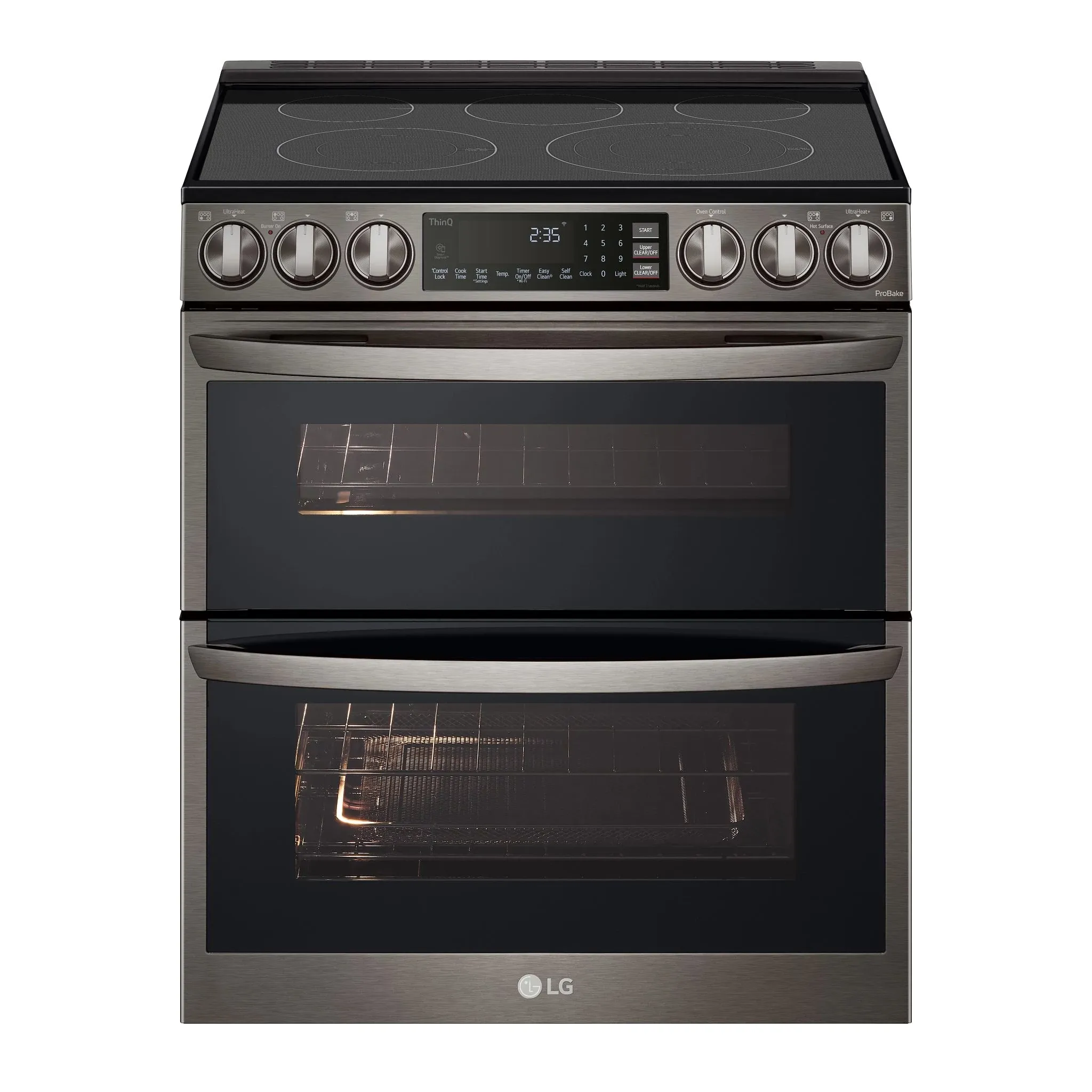 Lg 7337 Series Black Electric Range