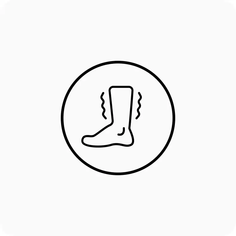Restless leg relief