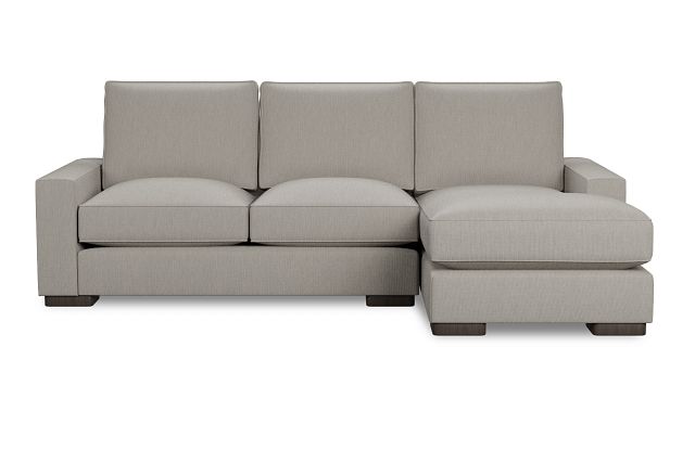 Edgewater Revenue Beige Right Chaise Sectional