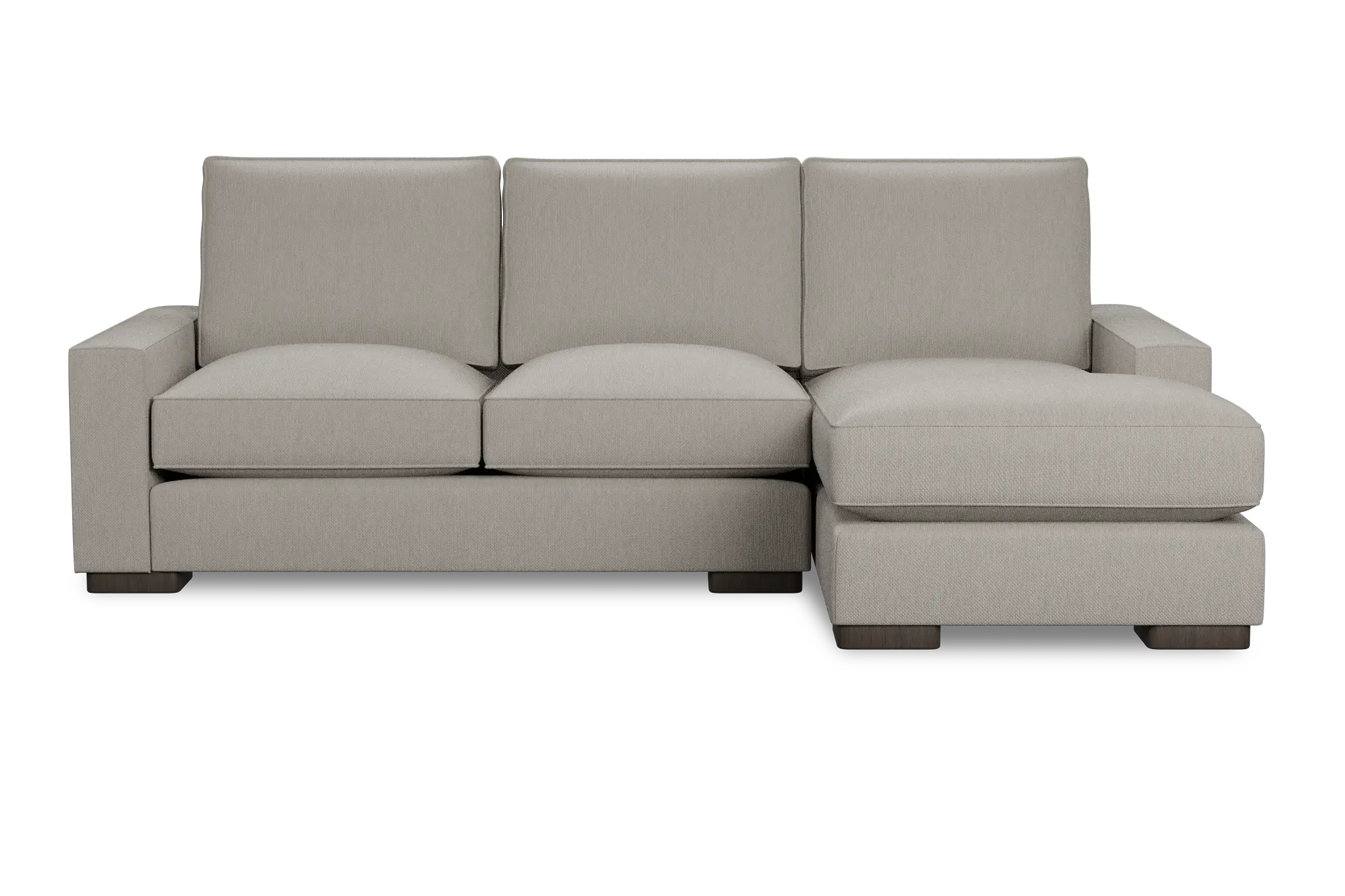 Edgewater Revenue Beige Right Chaise Sectional Edgewater Revenue Beige Right Chaise Sectional