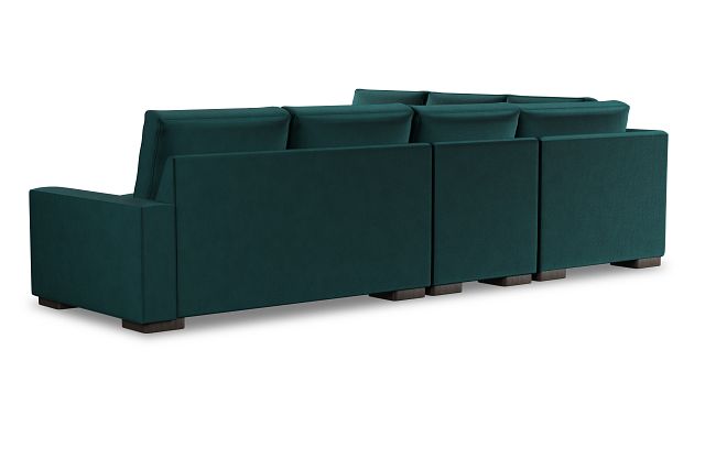 Edgewater Joya Teal Medium Two-arm Sectional