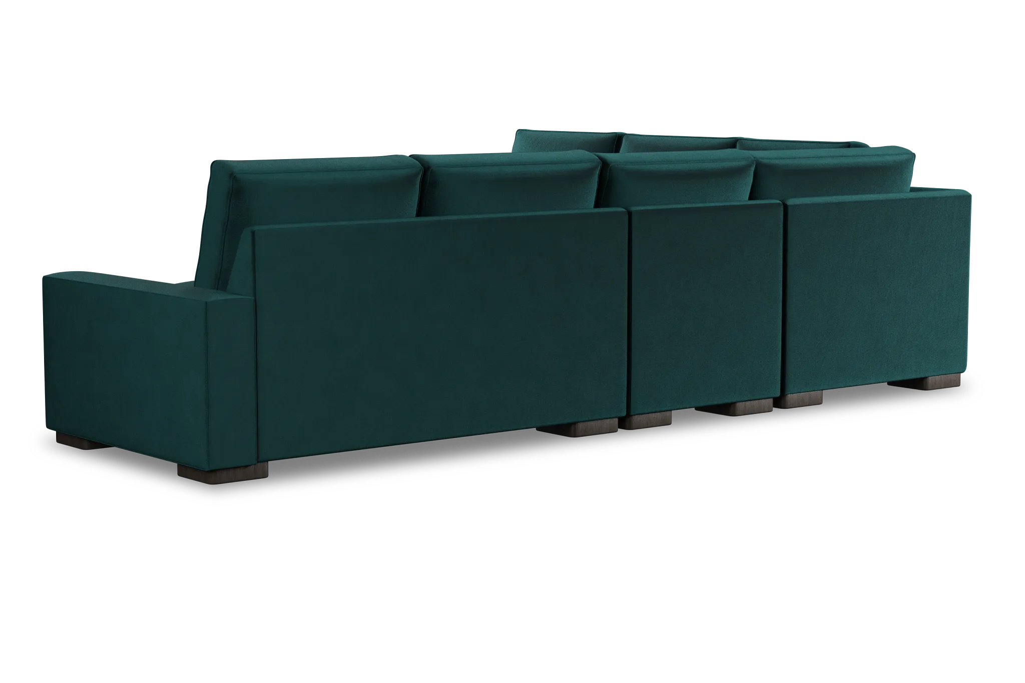 Edgewater Joya Teal Medium Two-arm Sectional