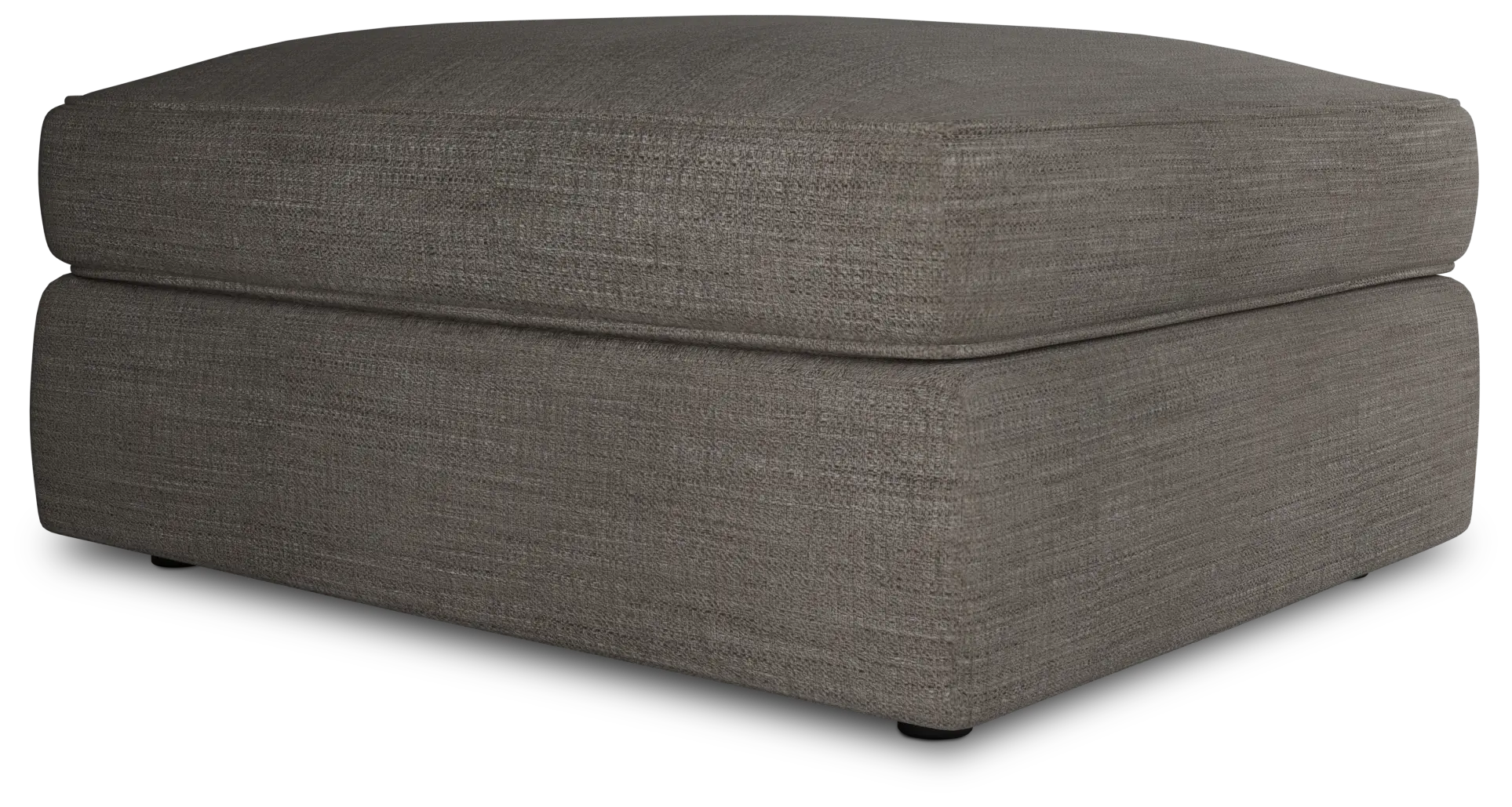Siesta Victory Gray Fabric Ottoman Siesta Victory Gray Fabric Ottoman