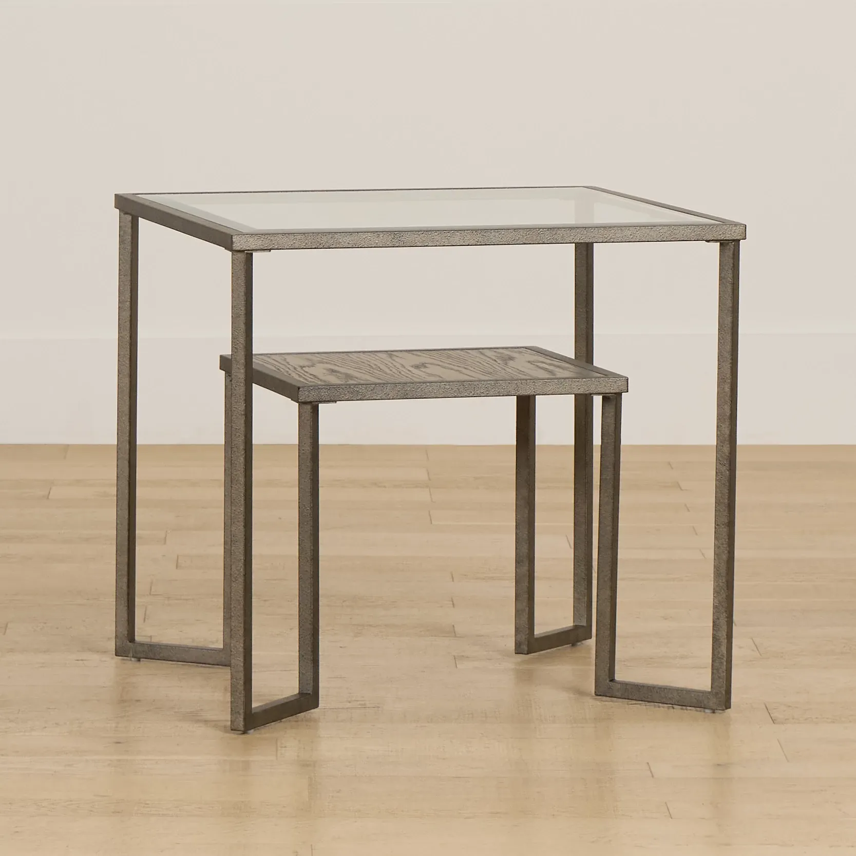 Bendishaw Metal Rectangular End Table