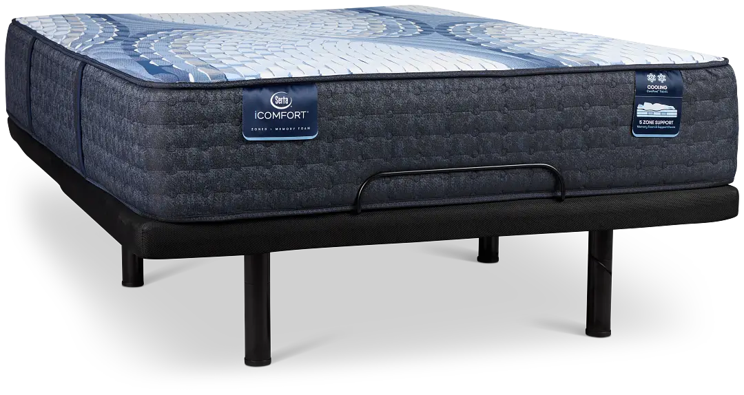 Serta Icomfort Iona Medium Deluxe Adjustable Mattress Set Serta Icomfort Iona Medium Deluxe Adjustable Mattress Set