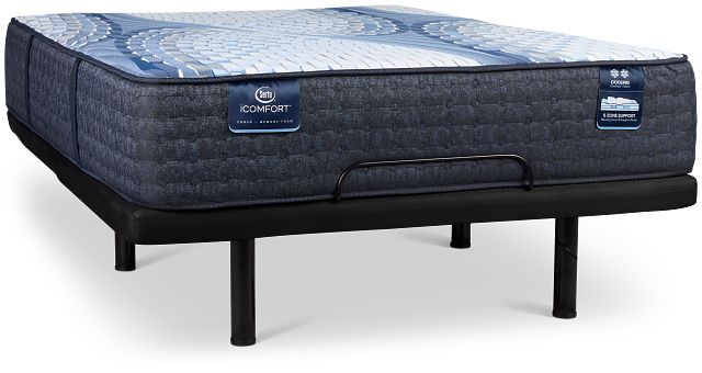 Serta Icomfort Iona Medium Deluxe Adjustable Mattress Set