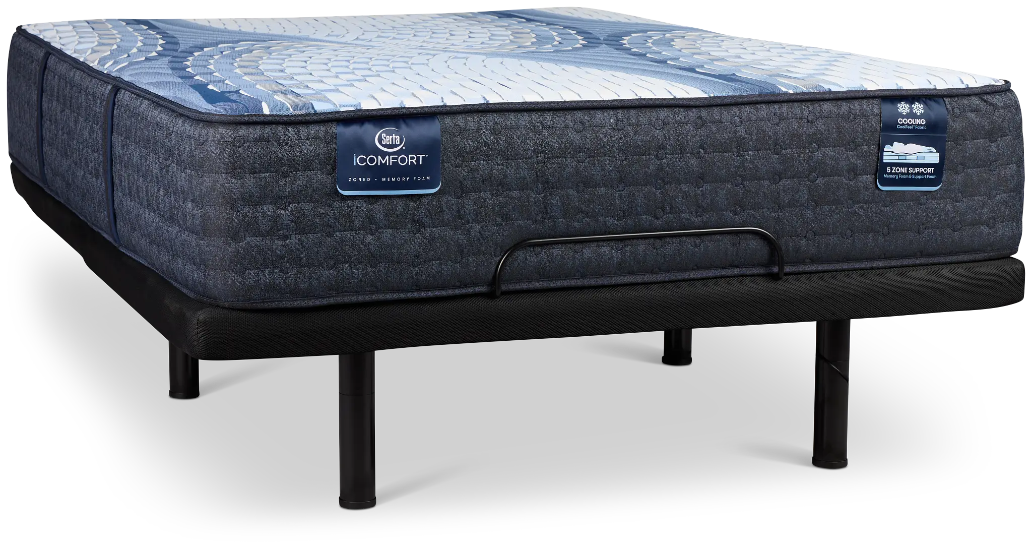 Serta Icomfort Iona Medium Deluxe Adjustable Mattress Set Serta Icomfort Iona Medium Deluxe Adjustable Mattress Set