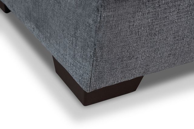 Gracie Gray Fabric Right Bumper Sectional