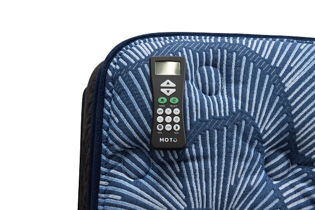 Serta Perfect Sleeper Cobalt Calm Plush Deluxe Adjustable Mattress Set