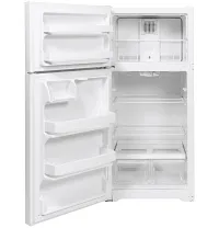 Ge 16 Series White Top Freezer Refrigerator