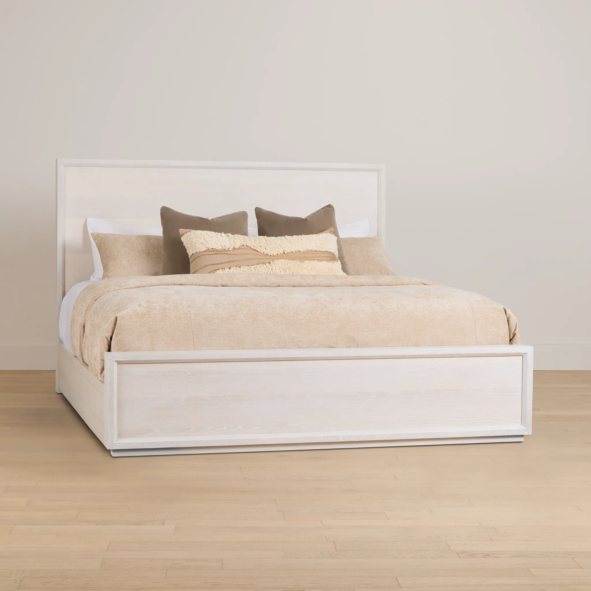 Gables White Panel Bed