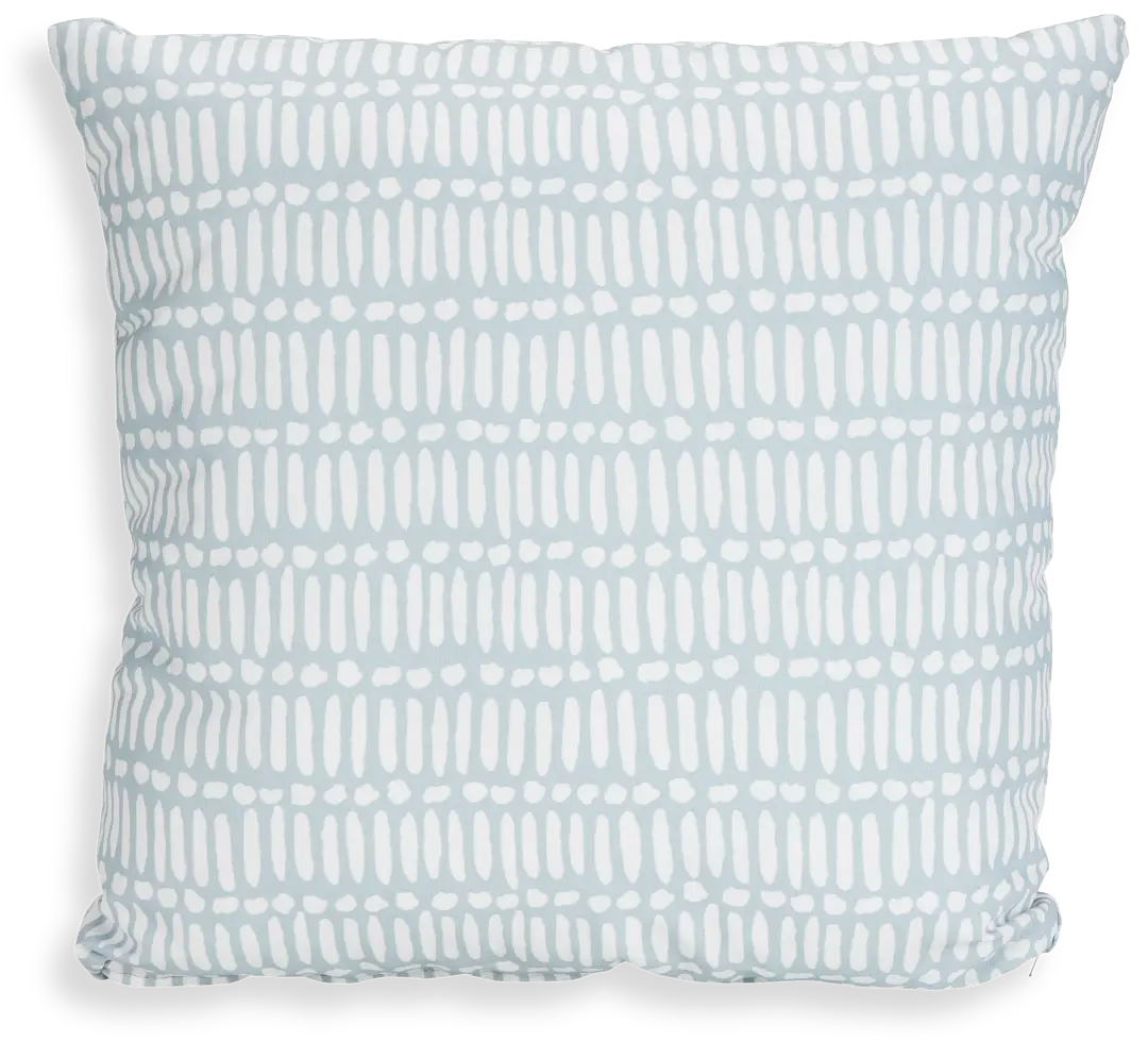 Deja Light Blue 20" Indoor/outdoor Accent Pillow Deja Light Blue 20" Indoor/outdoor Accent Pillow