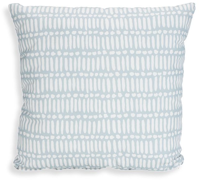 Deja Light Blue 20" Indoor/outdoor Accent Pillow