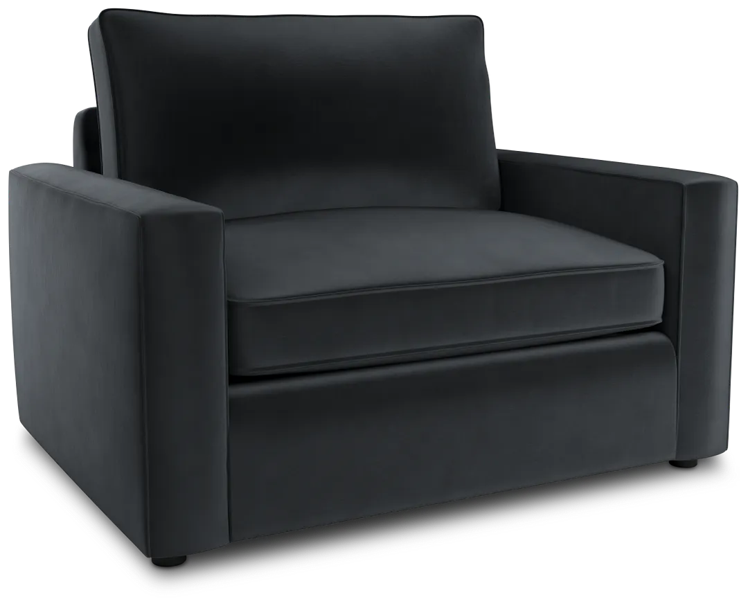 Siesta Joya Gray Fabric Cooling Memory Foam Sleeper