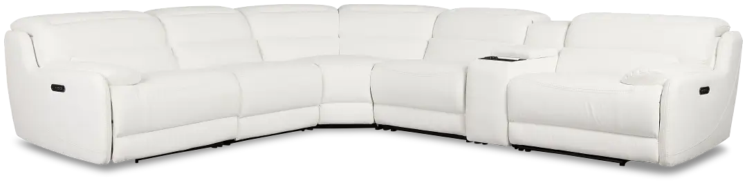 Jett White Micro Medium Triple Power 2-arm Sectional Jett White Micro Medium Triple Power 2-arm Sectional