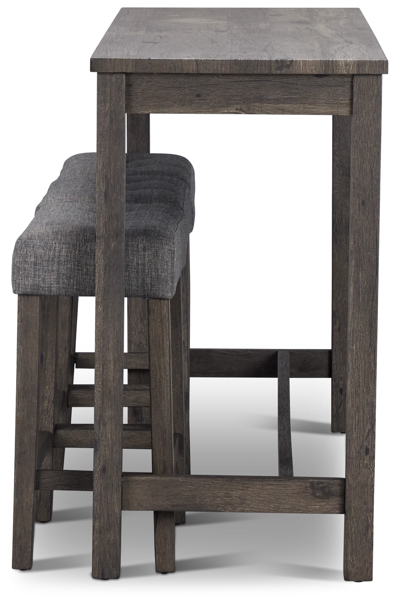 Robin Dark Tone High Table & 3 Barstools